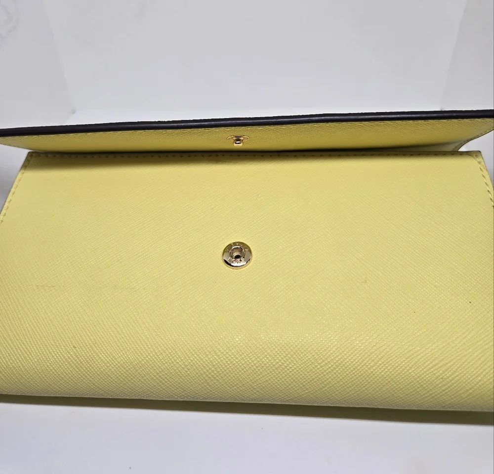 Michael Kors Trifold Wallet Sunshine Yellow